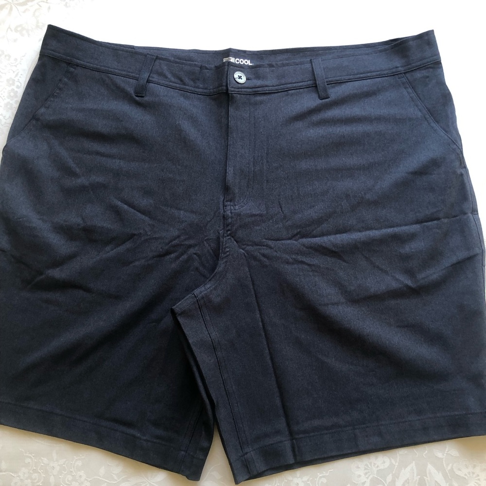32 Degrees Men’s Size 42 Blue Golf Shorts Stretch Performance Activewear Elastic